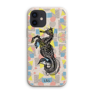 Kelpie with pattern Eco Phone Case - Loam & Lore